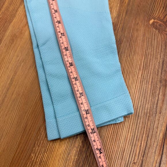 HALARA NWOT Seamless Flow High Waist Tummy Control Butt Lift Blue Leggings Large - Picture 9 of 11